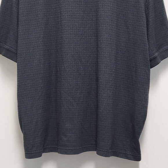 Hudson River Heritage Classics Mens Polo Shirt XL Short Sleeve Crosshatch Stitch - Picture 10 of 13